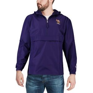 LSU Tigers Champion Packable Windbreaker M